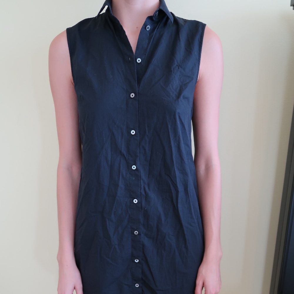 T by Alexander Wang Poplin Casual Dress